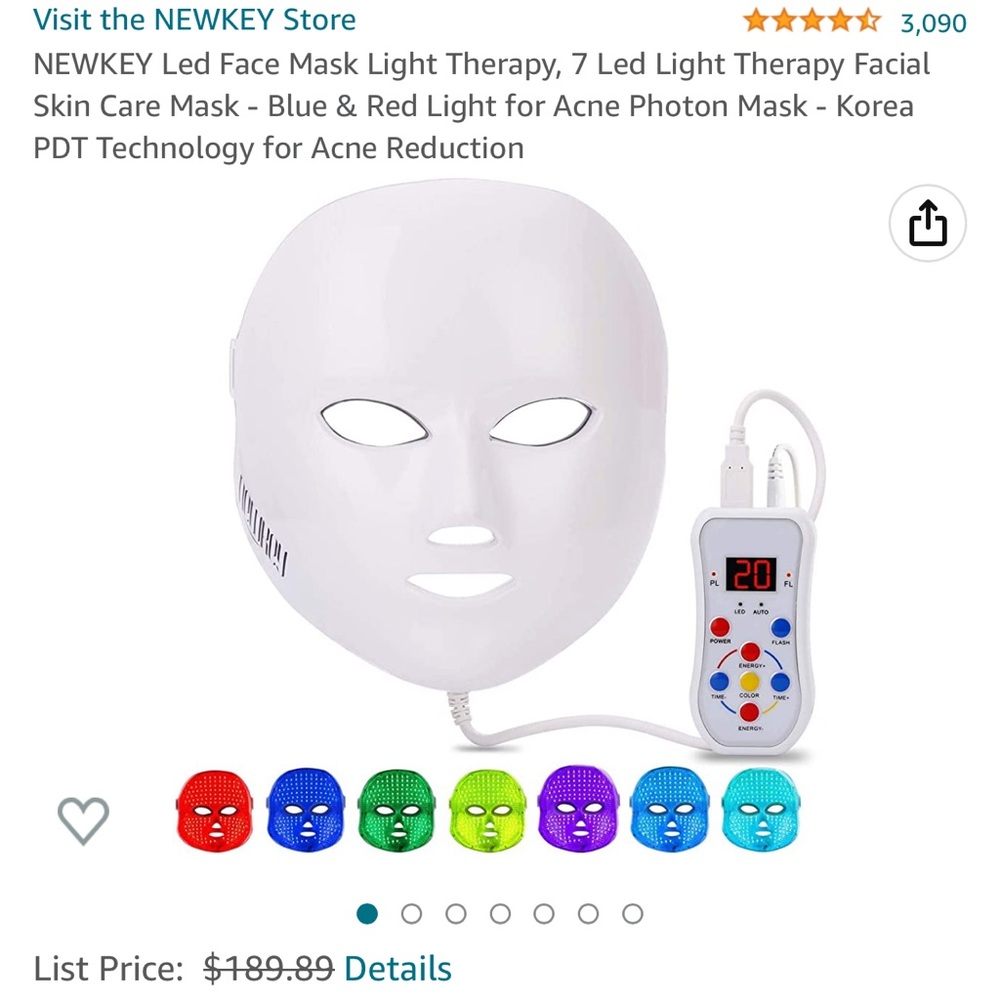 NEW LED LIGHT MASK